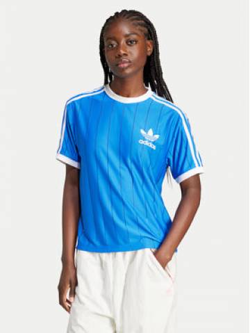 adidas Футболка adicolor 3-Stripes IY7233 Голубий Loose Fit adidas Футболка adicolor 3-Stripes IY7233 Голубий Loose Fit