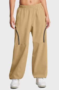 Женские бежевые спортивные брюки UA Unstoppable Vntd Para Бежевый XS Under Armour 1382740-263