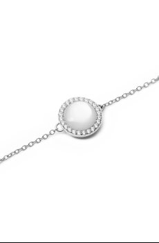 Посеребренный браслет Daniel Wellington