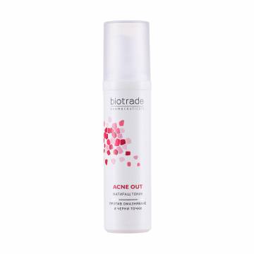 Матирующий тоник для лица Biotrade Acne Out Mattifying Tonic для жирной кожи и при легких формах акне, 60 мл Матирующий тоник для лица Biotrade Acne Out Mattifying Tonic для жирной кожи и при легких формах акне, 60 мл