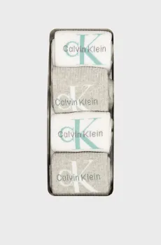 Женские носки (4 пары) GIFTBOX MONO Разноцветный ONESIZE Calvin Klein 701235384