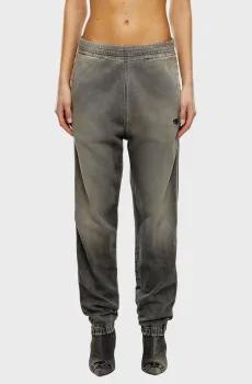 Серые джоггеры (унисекс) Серый S Diesel A11882 068HT