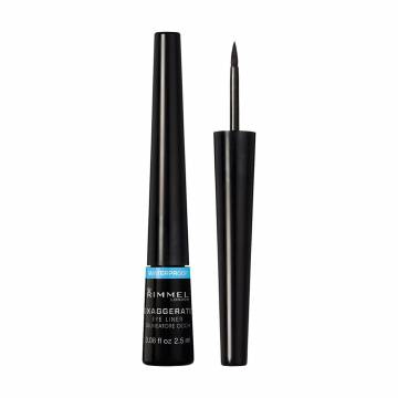Водостойкая подводка для глаз Rimmel Exaggerate Eye Liner Черная, 2.5 мл Водостойкая подводка для глаз Rimmel Exaggerate Eye Liner Черная, 2.5 мл