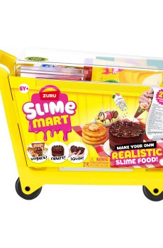 Игровой набор Slime Mart серии Shopping Cart Тележка вкусностей, со слаймами, от 6 лет, 27 деталей (15907)