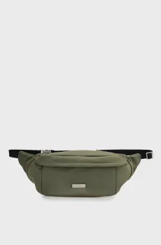 Мужская зеленая поясная сумка SLEEK Зеленый ONESIZE Calvin Klein LV04D3148G