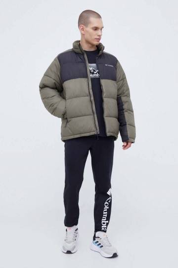 Спортивные штаны Columbia цвет чёрный с принтом Спортивные штаны Columbia цвет чёрный с принтом