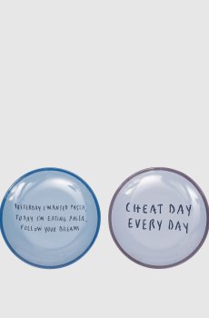 Набор фарфоровых тарелок MAGIA