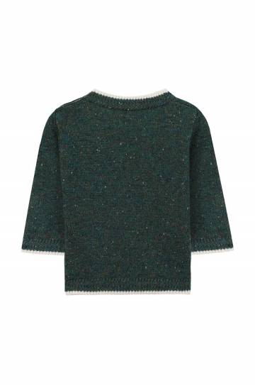 Детский шерстяной свитер Tartine et Chocolat цвет зелёный TZ18141