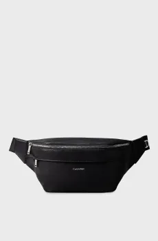 Мужская черная поясная сумка RAISED Черный ONESIZE Calvin Klein LV04D3161G