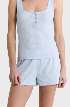 Женские голубые шорты KATELL Голубой M Etam 6557735