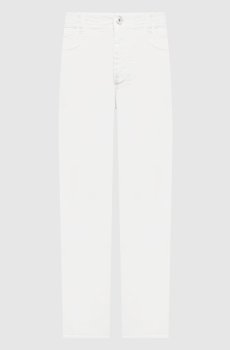 Джинсы Baggy цвета айвори