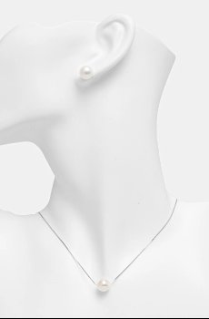 Серебряный комплект - колье и серьги Answear.LAB