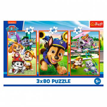 Пазли Trefl Paw patrol Собача банда 3 в 1 (34886)