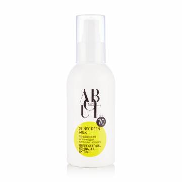 Солнцезащитное молочко для безопасного загара ABOUT sun Sunscreen Milk SPF 70, 150 мл Солнцезащитное молочко для безопасного загара ABOUT sun Sunscreen Milk SPF 70, 150 мл