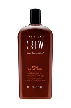 Увлажняющий мужской кондиционер для волос American Crew Daily Moisturizing Conditioner для ежедневного ухода, 1 л