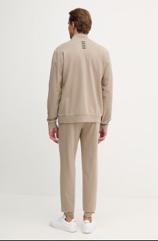 Хлопковый спортивный костюм EA7 Emporio Armani