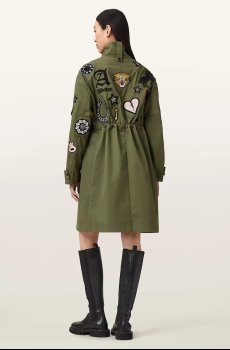 Хлопковая парка AllSaints ARIAA