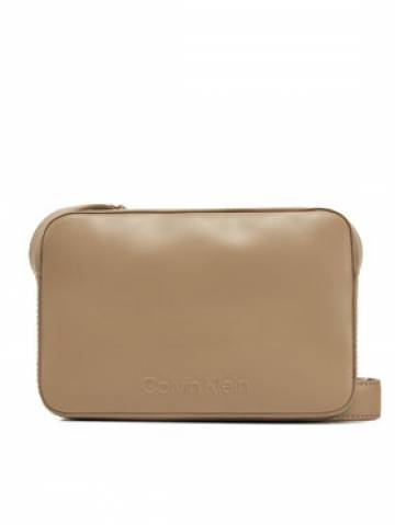 Calvin Klein Сумка Embossed Logo Camera Bag K60K612555 Коричневий Calvin Klein Сумка Embossed Logo Camera Bag K60K612555 Коричневий