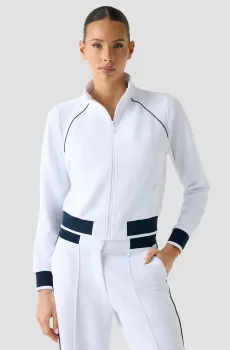 Женская белая спортивная кофта Белый S Guess V6GQ05.K2916;G011