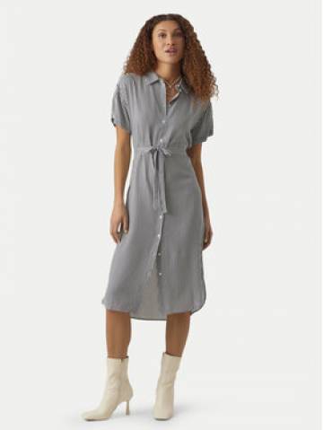 Vero Moda Сукня-сорочка Bumpy 10279684 Сірий Regular Fit Vero Moda Сукня-сорочка Bumpy 10279684 Сірий Regular Fit