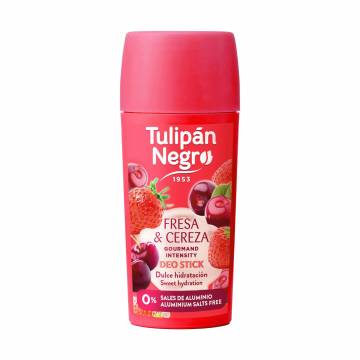 Дезодорант-стик Tulipan Negro Deo Stick Клубника и вишня, женский, 60 мл Дезодорант-стик Tulipan Negro Deo Stick Клубника и вишня, женский, 60 мл