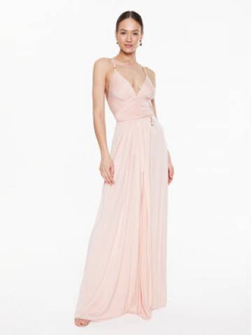 Elisabetta Franchi Вечірня сукня AB-430-32E2-V700 Рожевий Regular Fit Elisabetta Franchi Вечірня сукня AB-430-32E2-V700 Рожевий Regular Fit