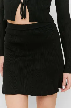 Женская черная юбка Черный M Tally Weijl SSKVIBUNNY