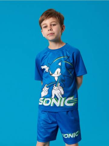 Трикотажний комплект Sonic The Hedgehog - синій Трикотажний комплект Sonic The Hedgehog - синій