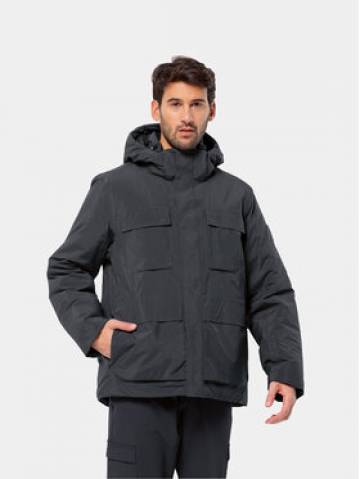 Jack Wolfskin Зимова куртка Textor Utility Jkt 1116101 Чорний Regular Fit Jack Wolfskin Зимова куртка Textor Utility Jkt 1116101 Чорний Regular Fit