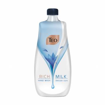 Жидкое мыло для рук Teo Rich Milk Delicate Care, 800 мл (запаска) Жидкое мыло для рук Teo Rich Milk Delicate Care, 800 мл (запаска)