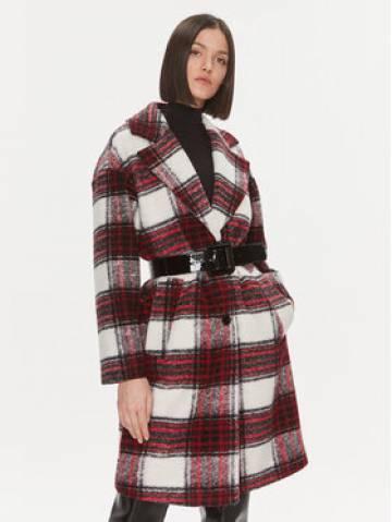 Liu Jo Вовняне пальто MF3122 J4577 Кольоровий Relaxed Fit Liu Jo Вовняне пальто MF3122 J4577 Кольоровий Relaxed Fit