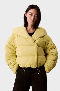 Женская желтая куртка BLANKET JACKET Желтый XS Calvin Klein LVGWF5O514