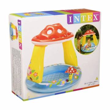 Детский надувной бассейн Intex Грибочек, в коробке, от 1 года, 102*89 см (57114) Детский надувной бассейн Intex Грибочек, в коробке, от 1 года, 102*89 см (57114)