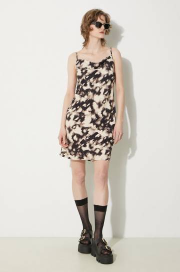 Платье Samsoe Samsoe Safredericka Dress цвет бежевый mini прямое F24100162 Платье Samsoe Samsoe Safredericka Dress цвет бежевый mini прямое F24100162
