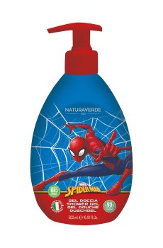 Детский гель для душа Naturaverde Kids Marvel Spiderman Shower Gel, 500 мл