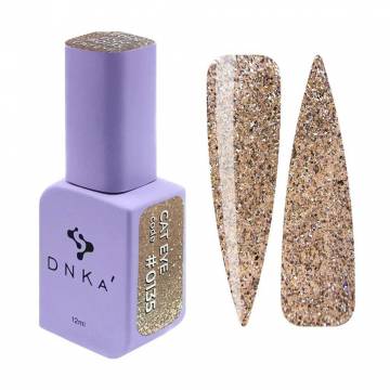 Гель-лак для ногтей DNKa Color Gel Polish Cat Eye 0135, 12 мл Гель-лак для ногтей DNKa Color Gel Polish Cat Eye 0135, 12 мл