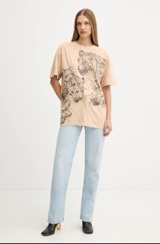 Хлопковая футболка Guess