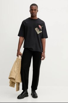 Хлопковая футболка Desigual COMO