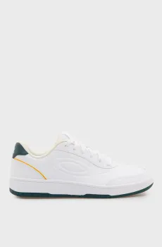 Мужские белые кожаные сникерсы UA Tempo Белый 11.5 Under Armour 6005795-101