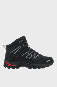 Мужские черные замшевые ботинки RIGEL MID TREKKING Черный 47 CMP 3Q12947-60UU