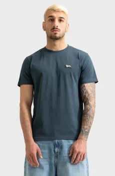 Мужская синяя футболка SPIKHILL Синий XL Lonsdale 117989