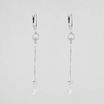 Серебряные серьги Minimal 520938 Серебряные серьги Minimal 520938