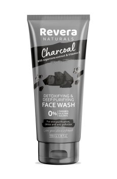Уценка! Гель для умывания Revera Charcoal Face Wash Уголь, 100 мл