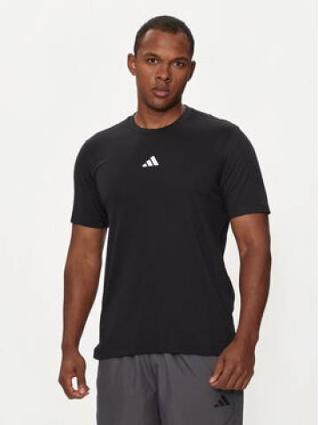 adidas Футболка Workout Logo IT2124 Чорний Regular Fit adidas Футболка Workout Logo IT2124 Чорний Regular Fit