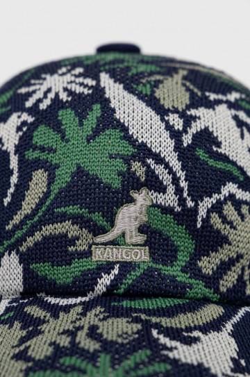 Кепка Kangol цвет синий узор
