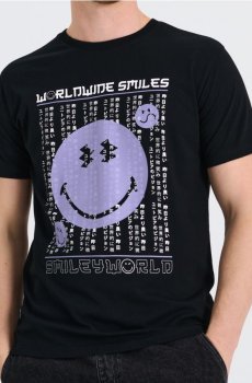 Футболка SmileyWorld® - чорний