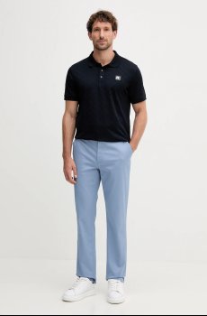 Хлопковое поло Karl Lagerfeld