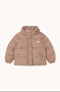 Детская хлопковая куртка Tinycottons STRIPES SHORT PADDED JACKET