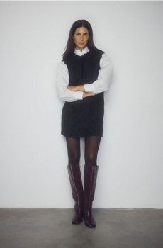 Reserved - Мереживна сукня - чорний - 507GE-99X