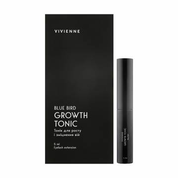 Тоник для укрепления и роста ресниц и бровей Vivienne Growth Tonic Blue Bird, 5 мл Тоник для укрепления и роста ресниц и бровей Vivienne Growth Tonic Blue Bird, 5 мл